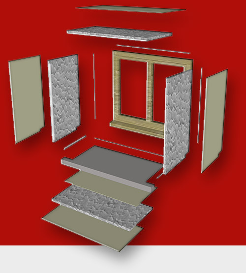 Nos appuis béton : vue 3D détaillée